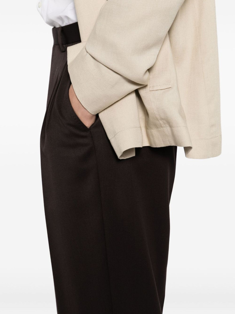 Brioni PLEATED WOOL TROUSERS outlook