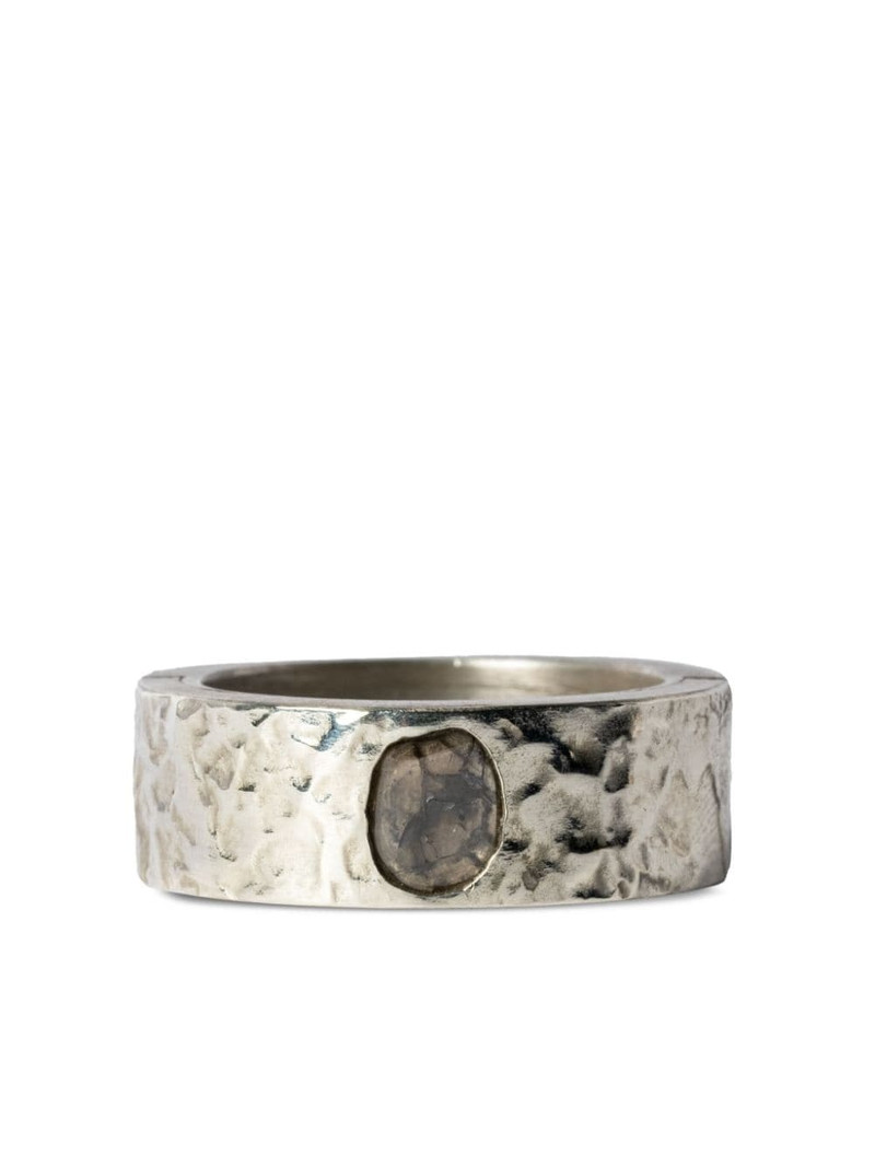 Sistema sterling-silver diamond ring 1