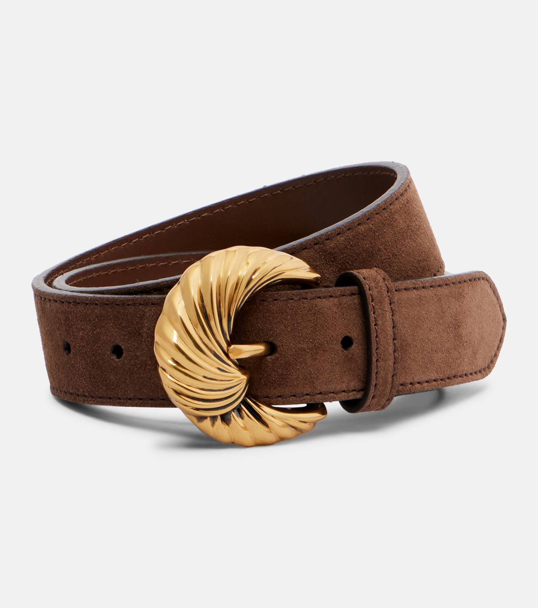 Paisely suede belt - 1