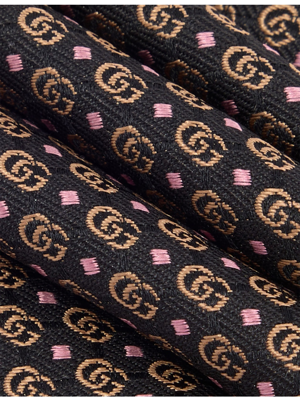 Dottola Logo-Pattern Silk Tie - 2