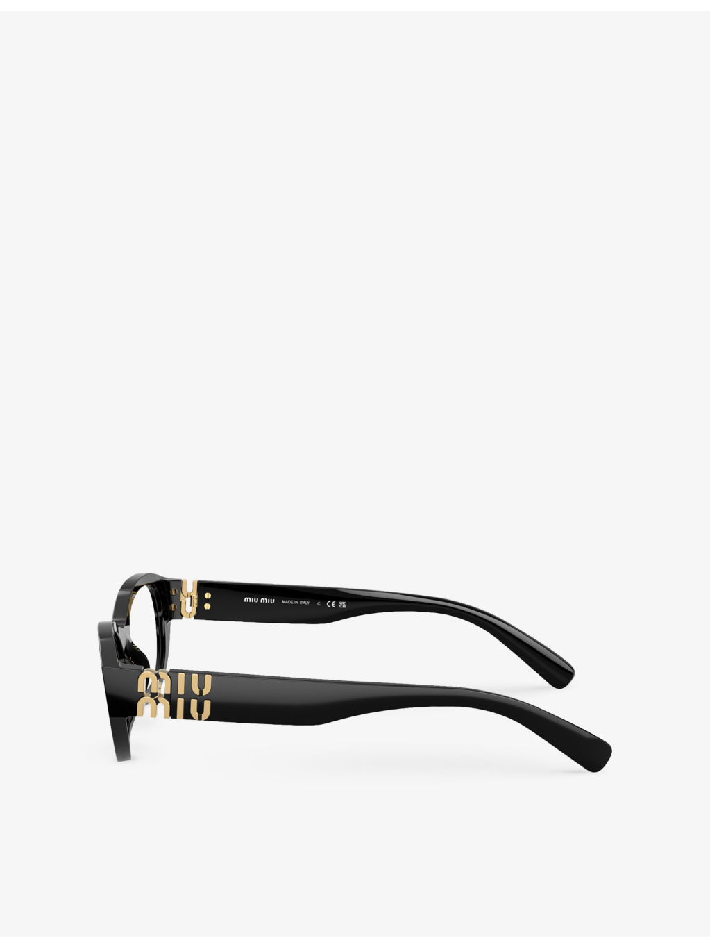 MU 03WV branded acetate eyeglasses - 3