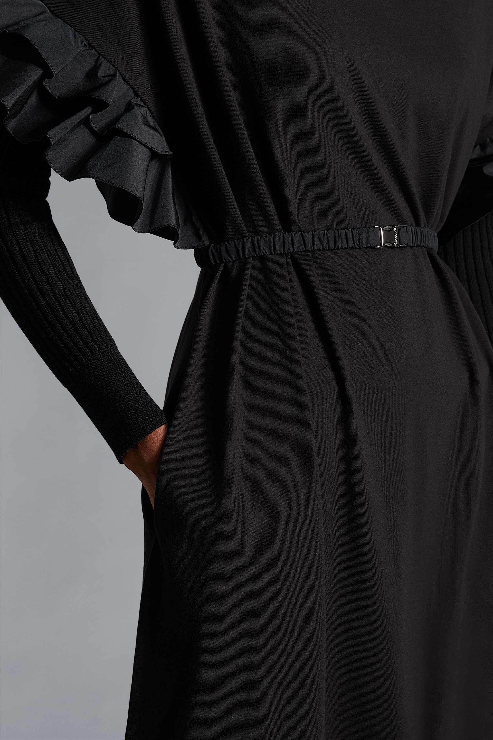 Ruffled Midi Dress - 5