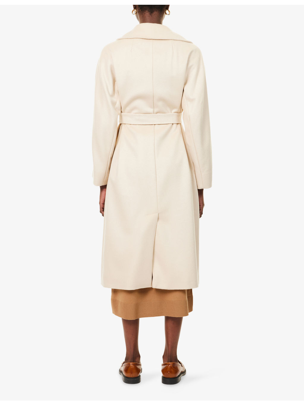 Resina Notch-Lapels Wool Coat - 4