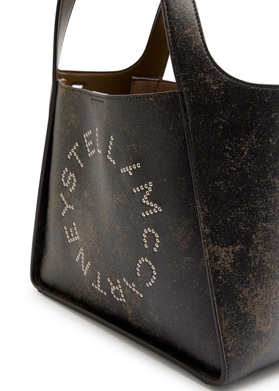 Stella Mccartney Logo Faux Leather Tote - 3