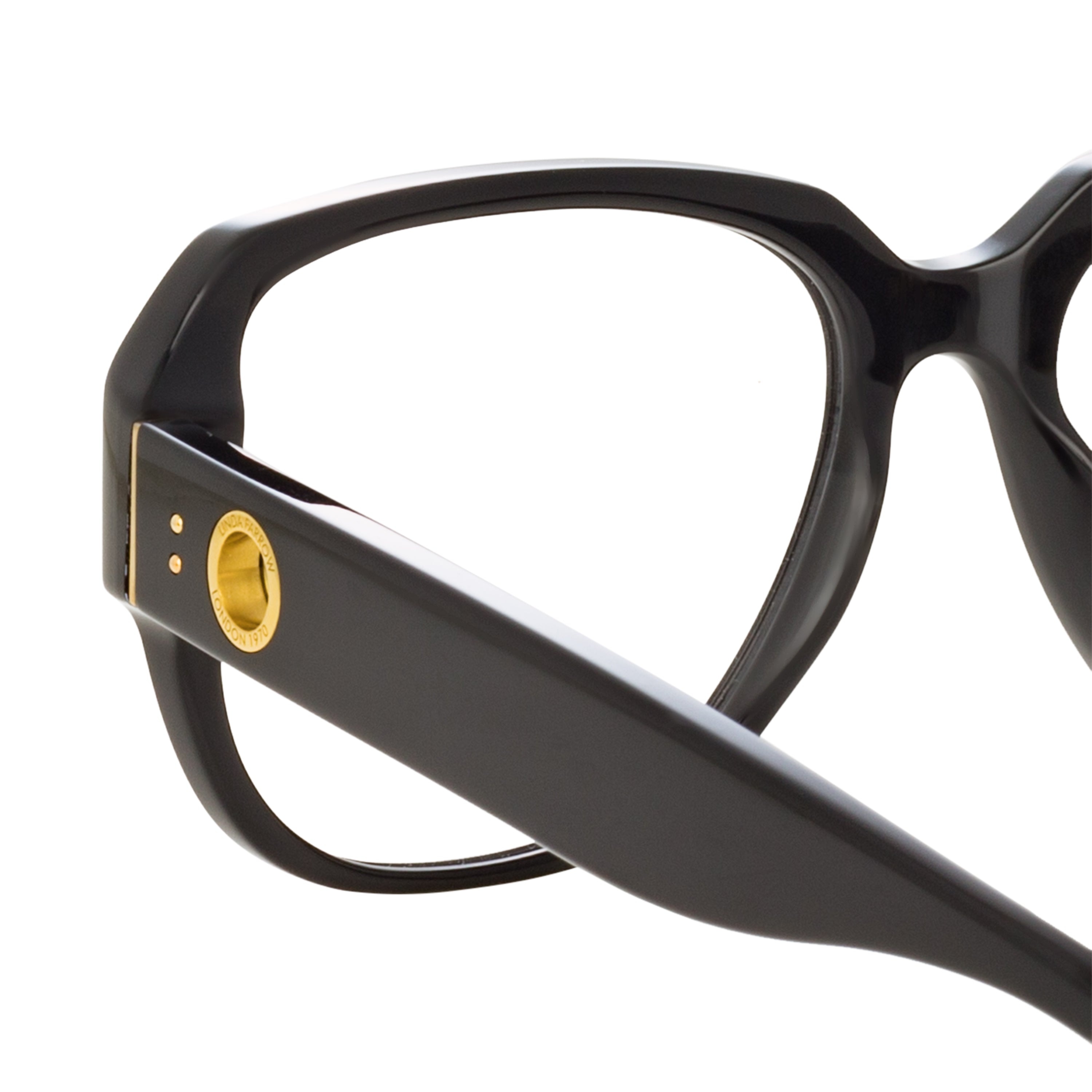 RENEE OVERSIZED OPTICAL FRAME IN BLACK (MEN'S) - 5