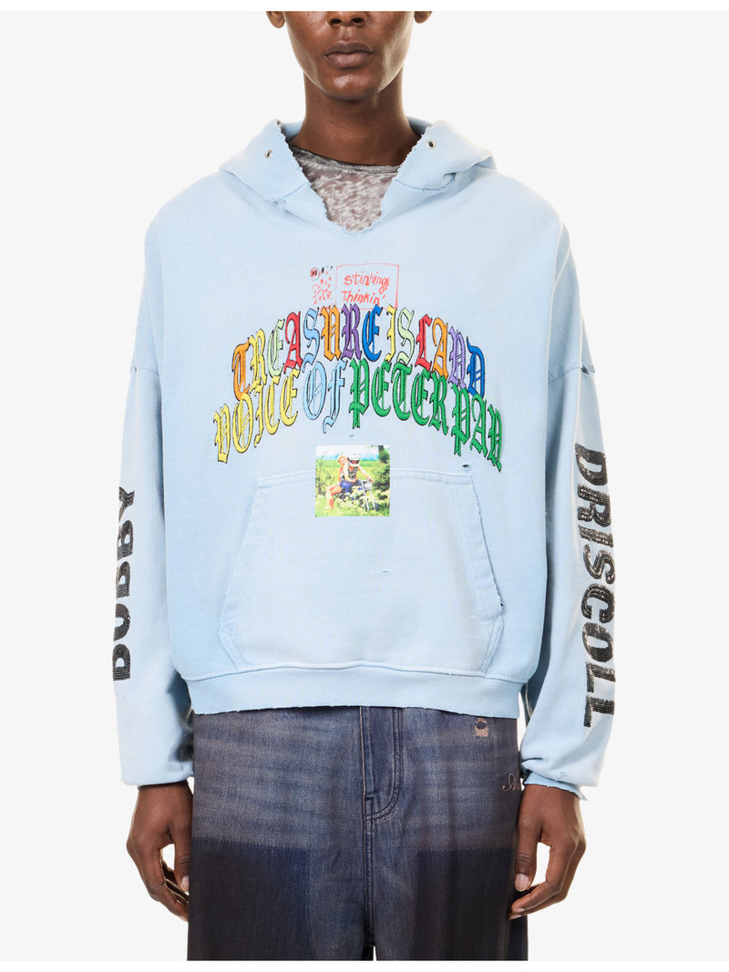 Bobby Driscoll Cotton-Blend Hoody 3