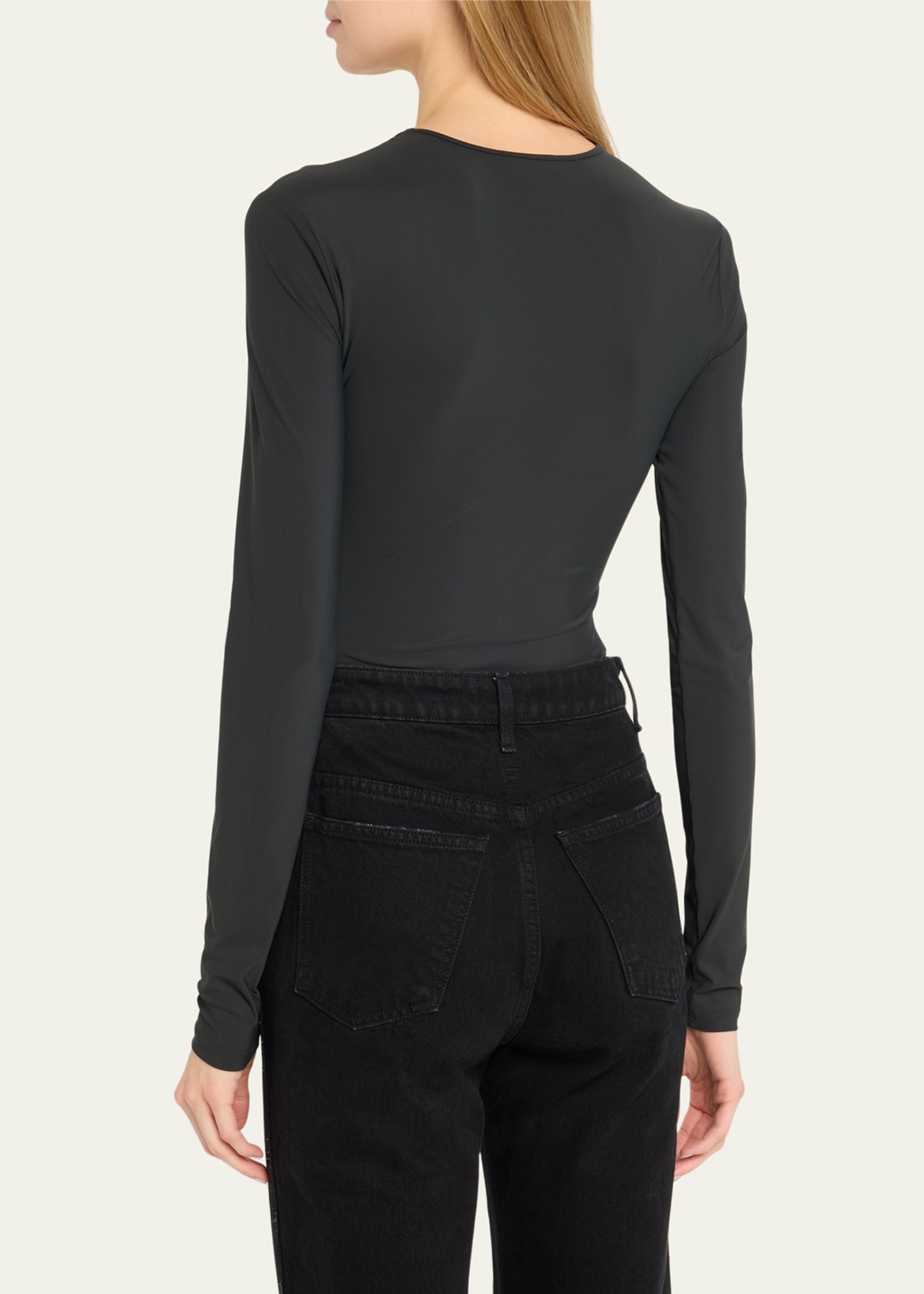 Aura Long-Sleeve Bodysuit - 3