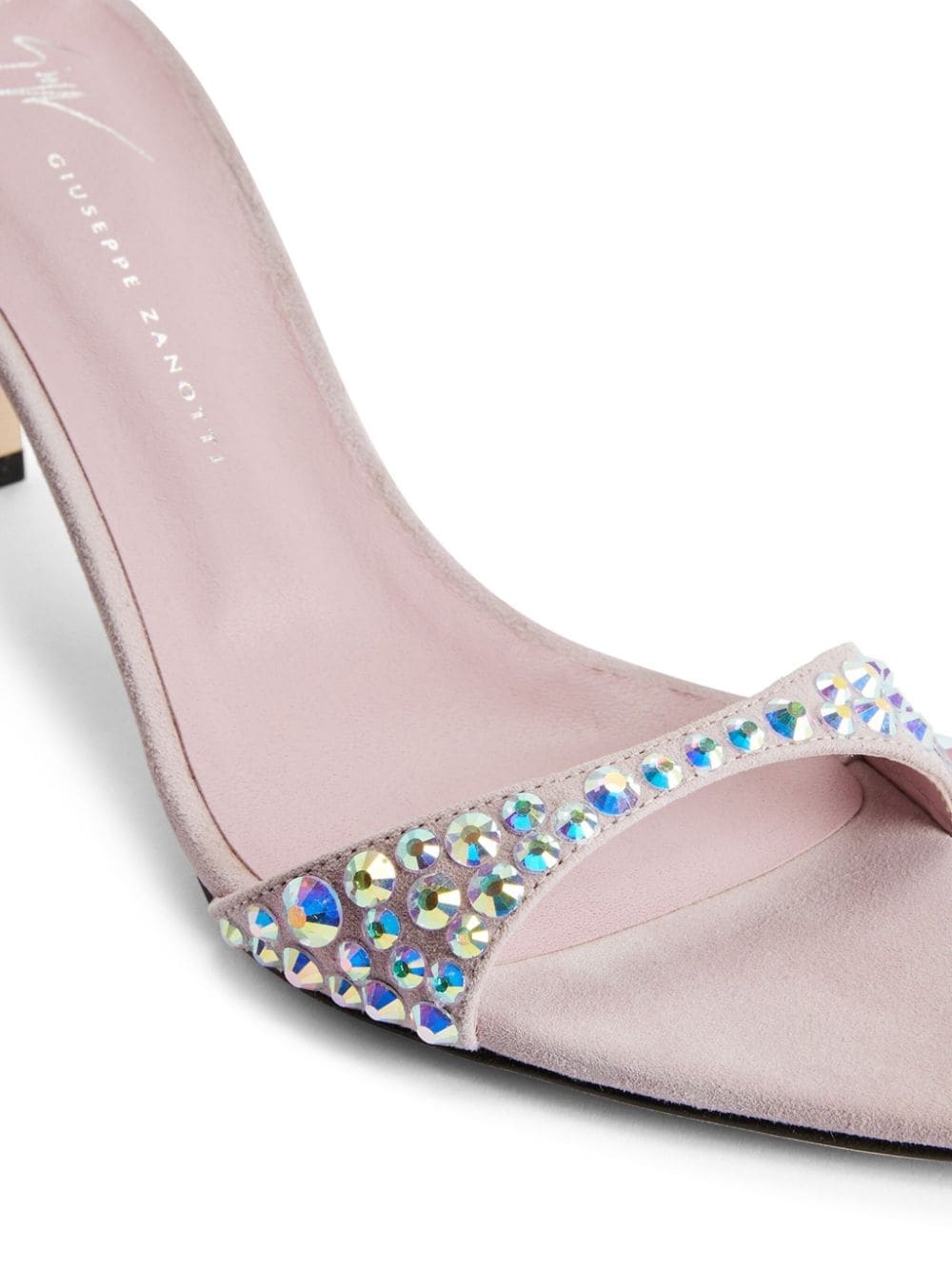 Intriigo Queen 70mm crystal-embellished sandals - 4