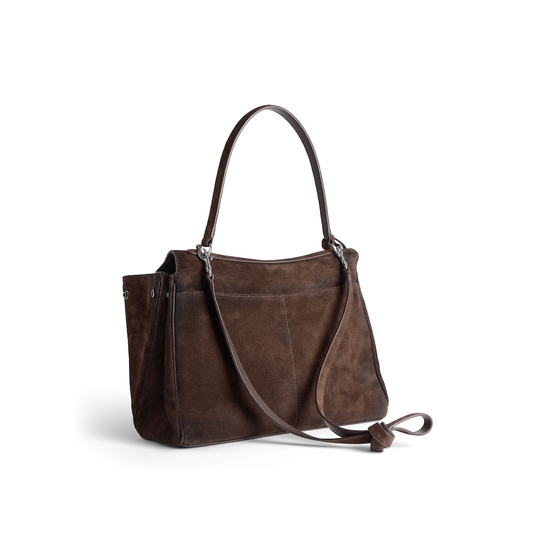 Women's Rodeo Handbag Medium in Light Espresso - 3