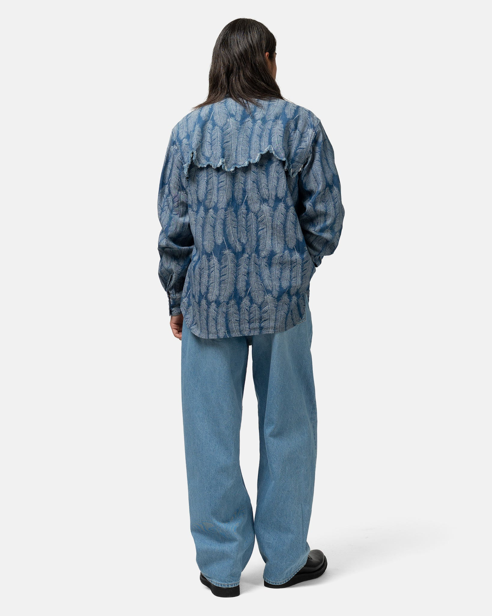 13.5oz Zimbabwe Denim CLUB Baggy Pants - 4