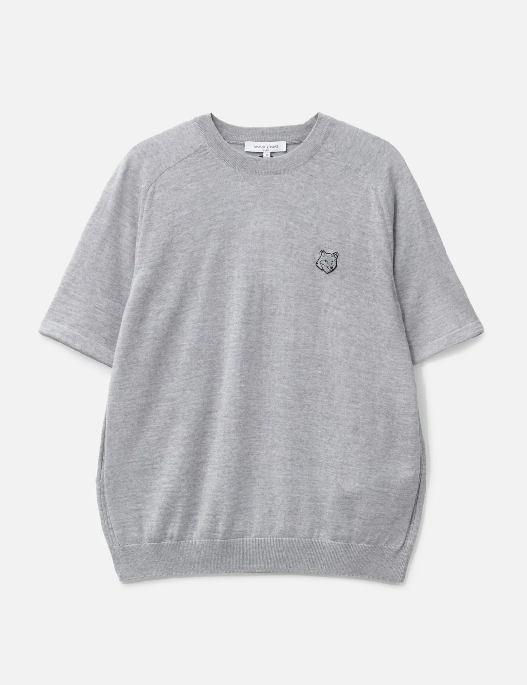 FOX HEAD FINE MERINO SHORT SLEEVE JUMPER - 1