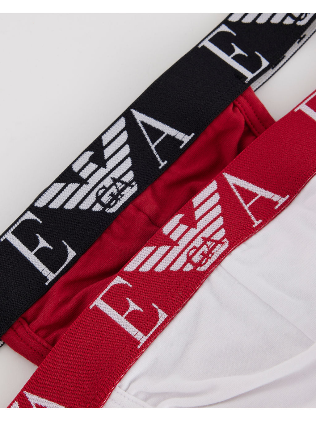 Branded Mid-Rise Pack Of Three Stretch-Cotton Trunks - 5