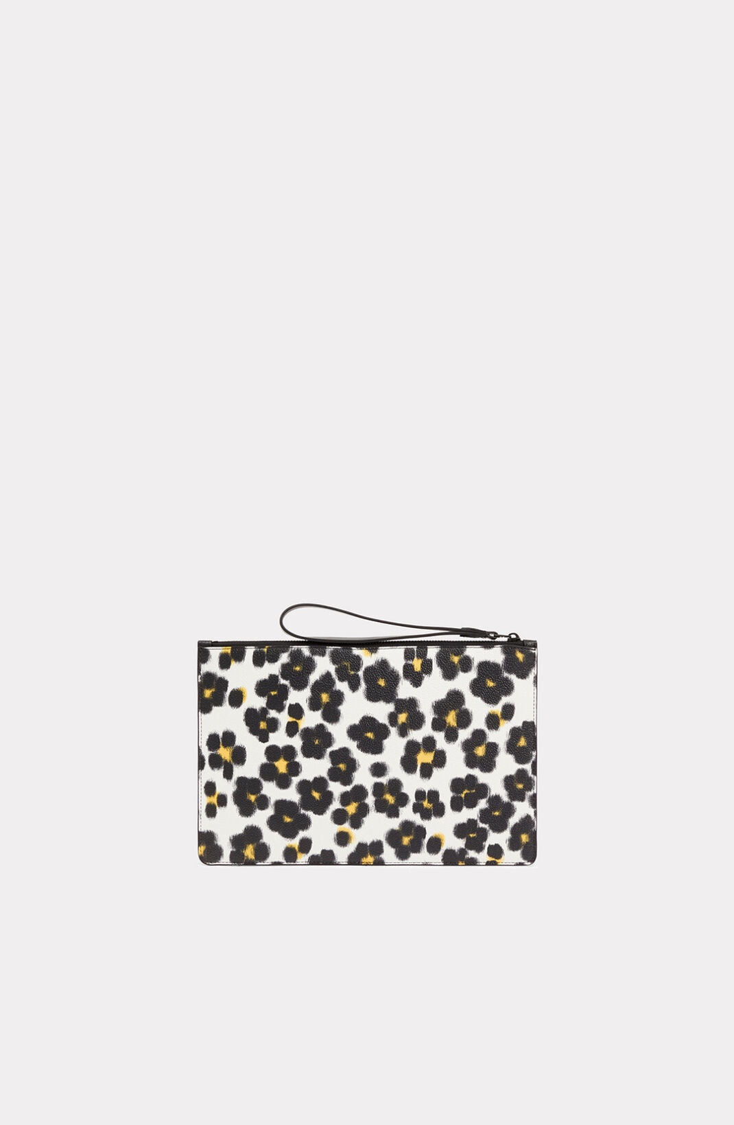 'Hana Leopard' large clutch bag - 2