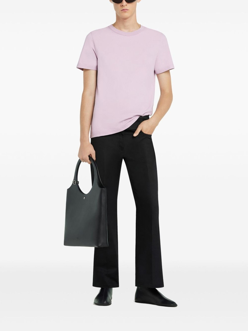 courrèges logo-print T-shirt outlook