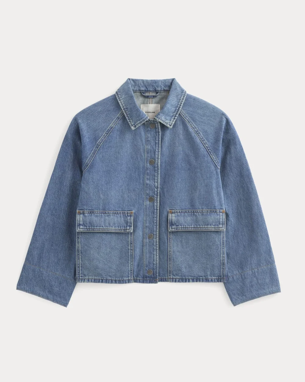CROPPED DENIM JACKET - 1