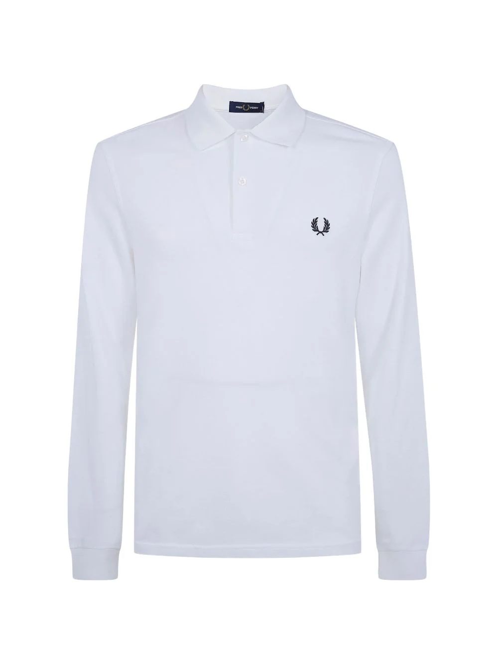 logo-embroidered polo shirt - 1