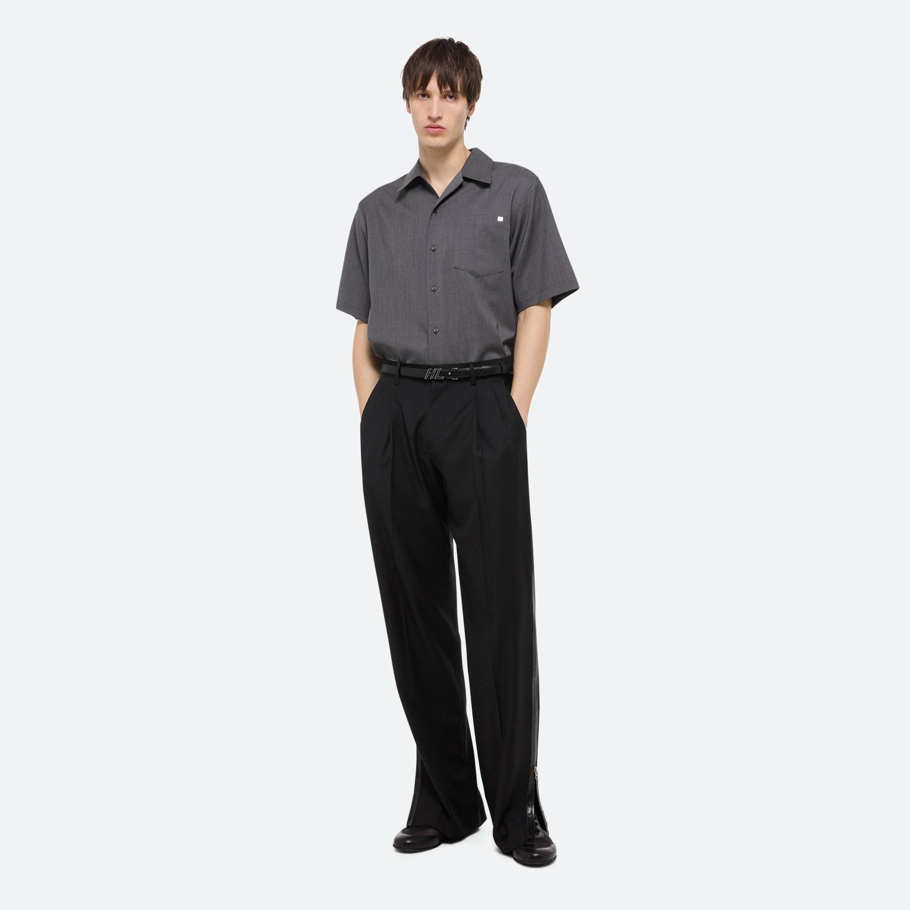 ZIP DOUBLE-PLEATED TROUSERS - 2
