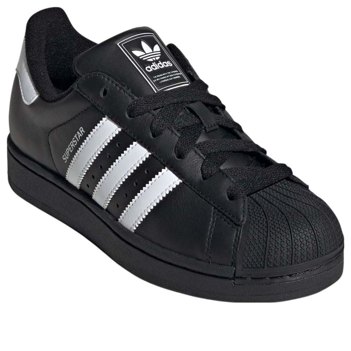 (WMNS) adidas Superstar 2 'Black White' JH7033 - 3