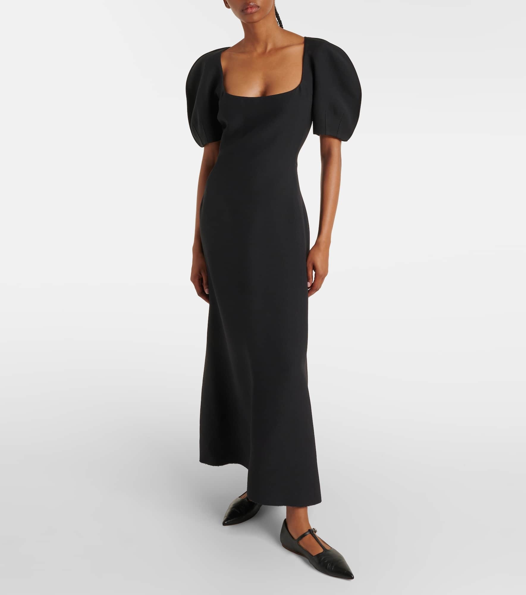 Niahm wool and silk maxi dress - 2