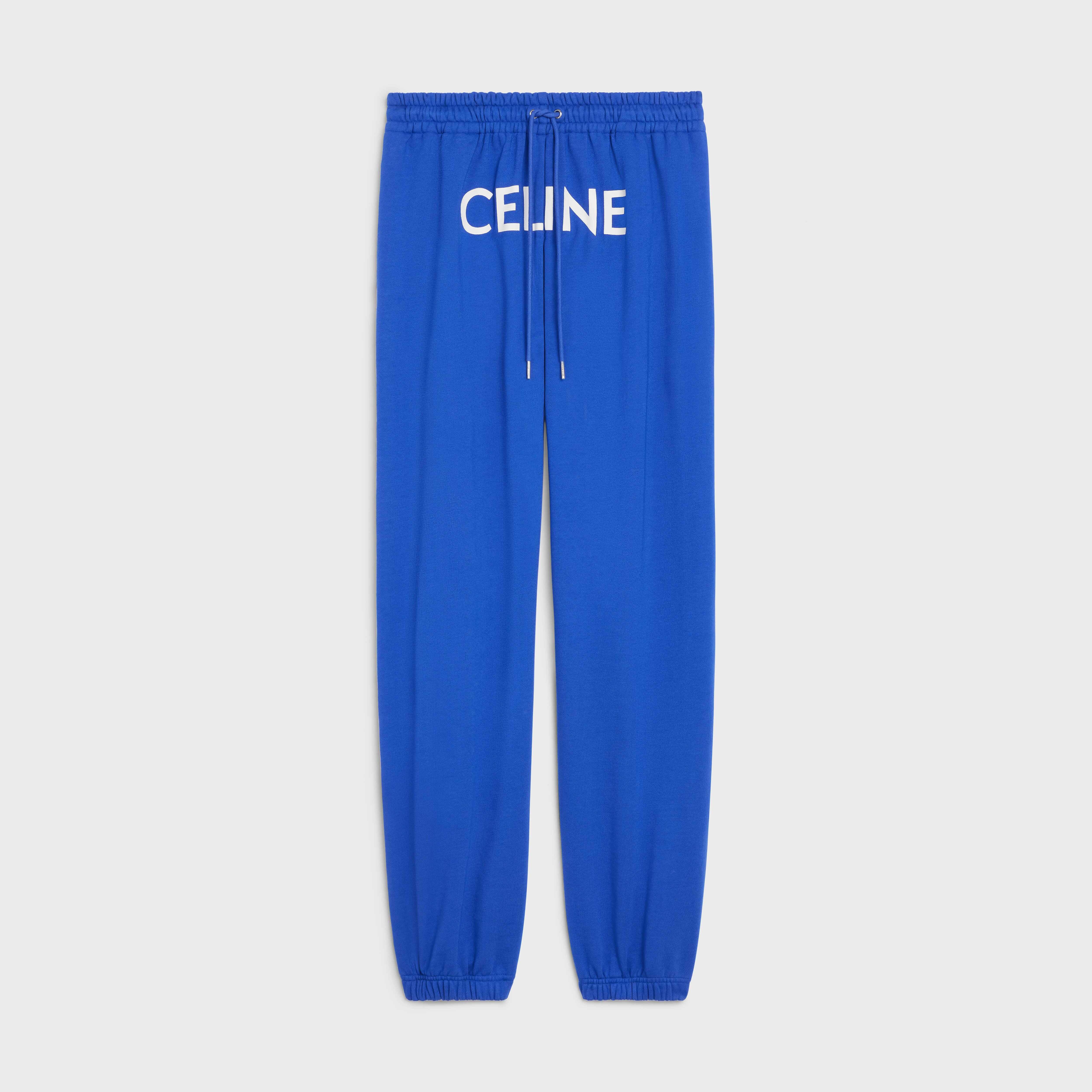 CELINE TRACK PANTS IN COTTON FLEECE - 1