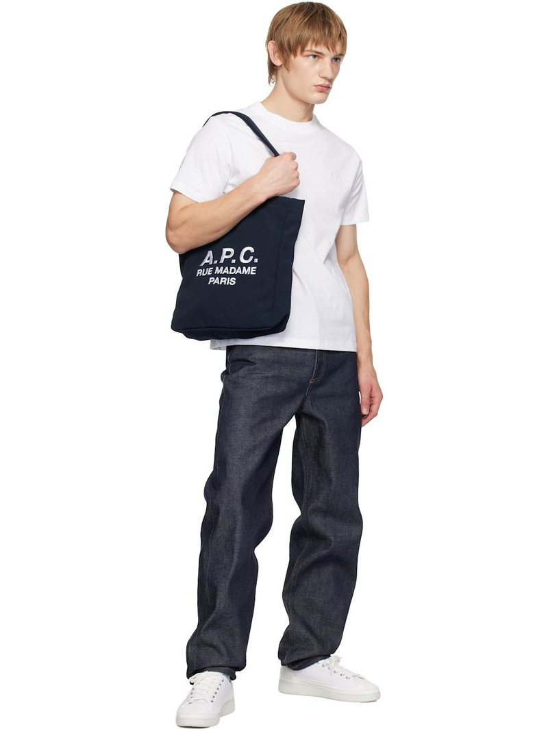 A.P.C. White Standard 'A.P.C.' Brodée T-shirt outlook