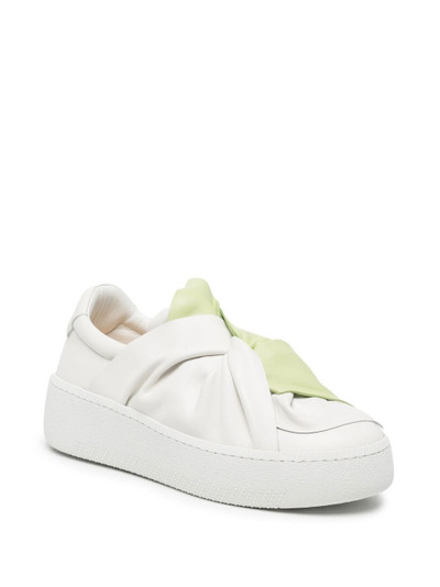 Ports 1961 knotted two-tone sneakers outlook
