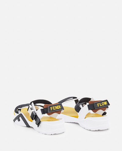 FENDI NYLON STRAP SANDALS outlook