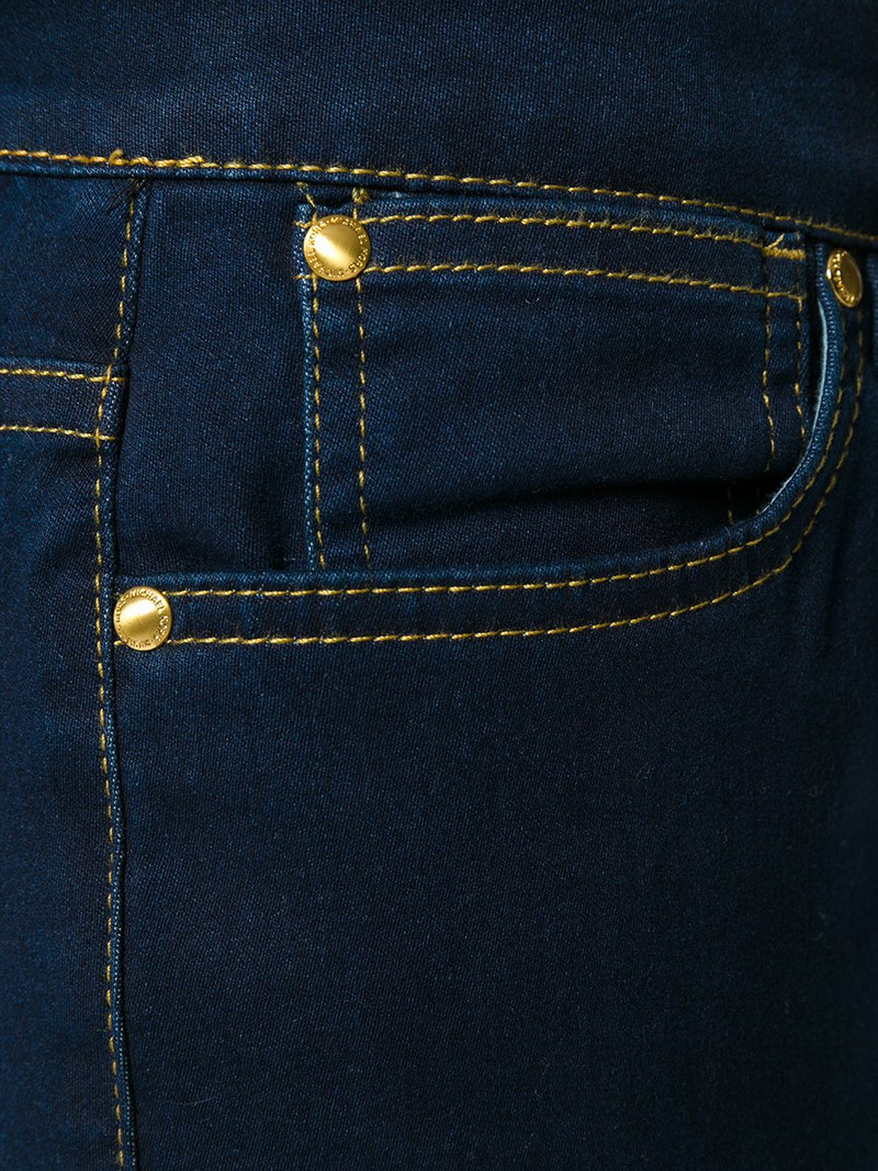 mid-rise flared jeans 5