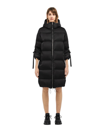 Prada Re-Nylon gabardine puffer coat outlook