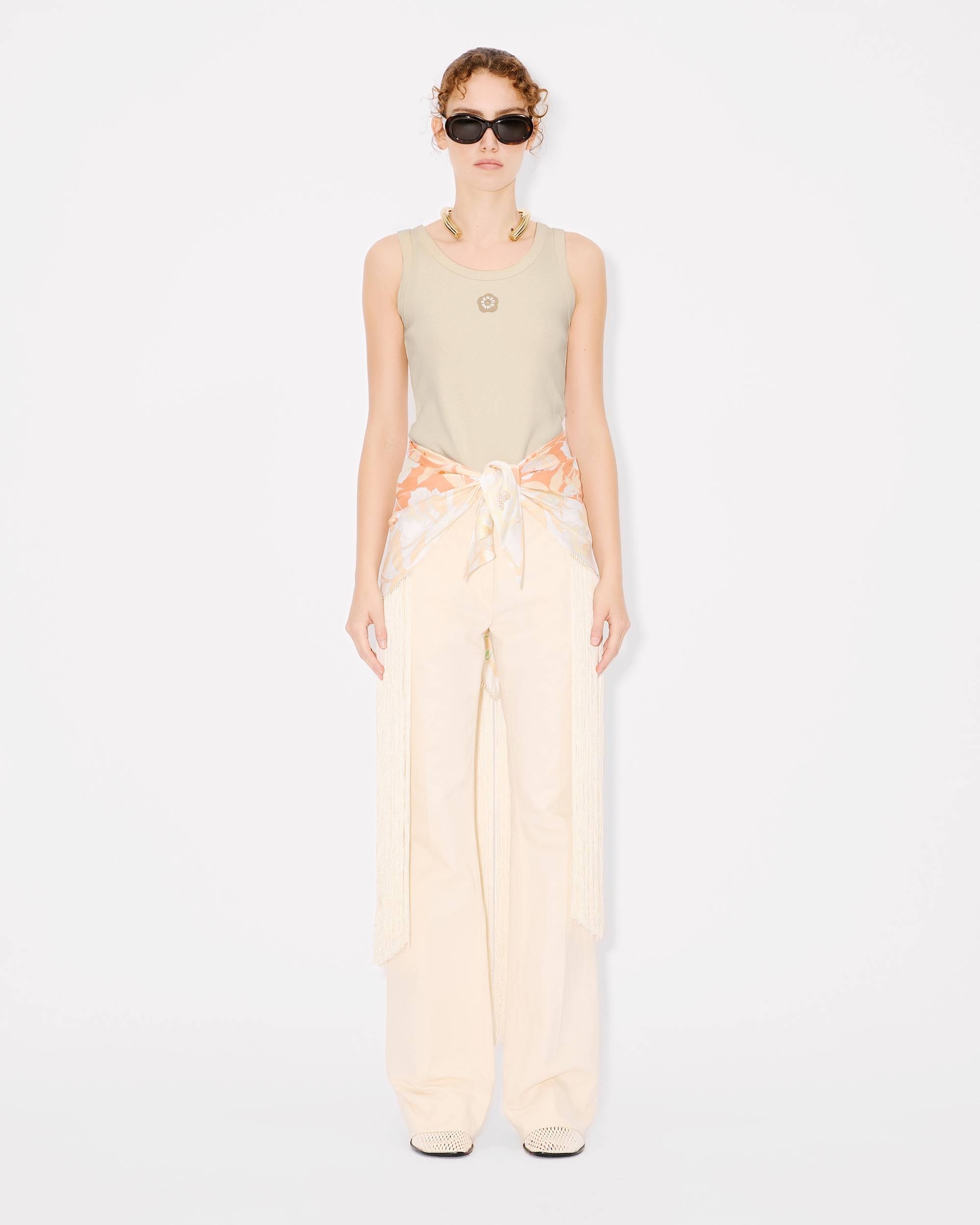 'Boke Flower 2.0' rib tank top - 5