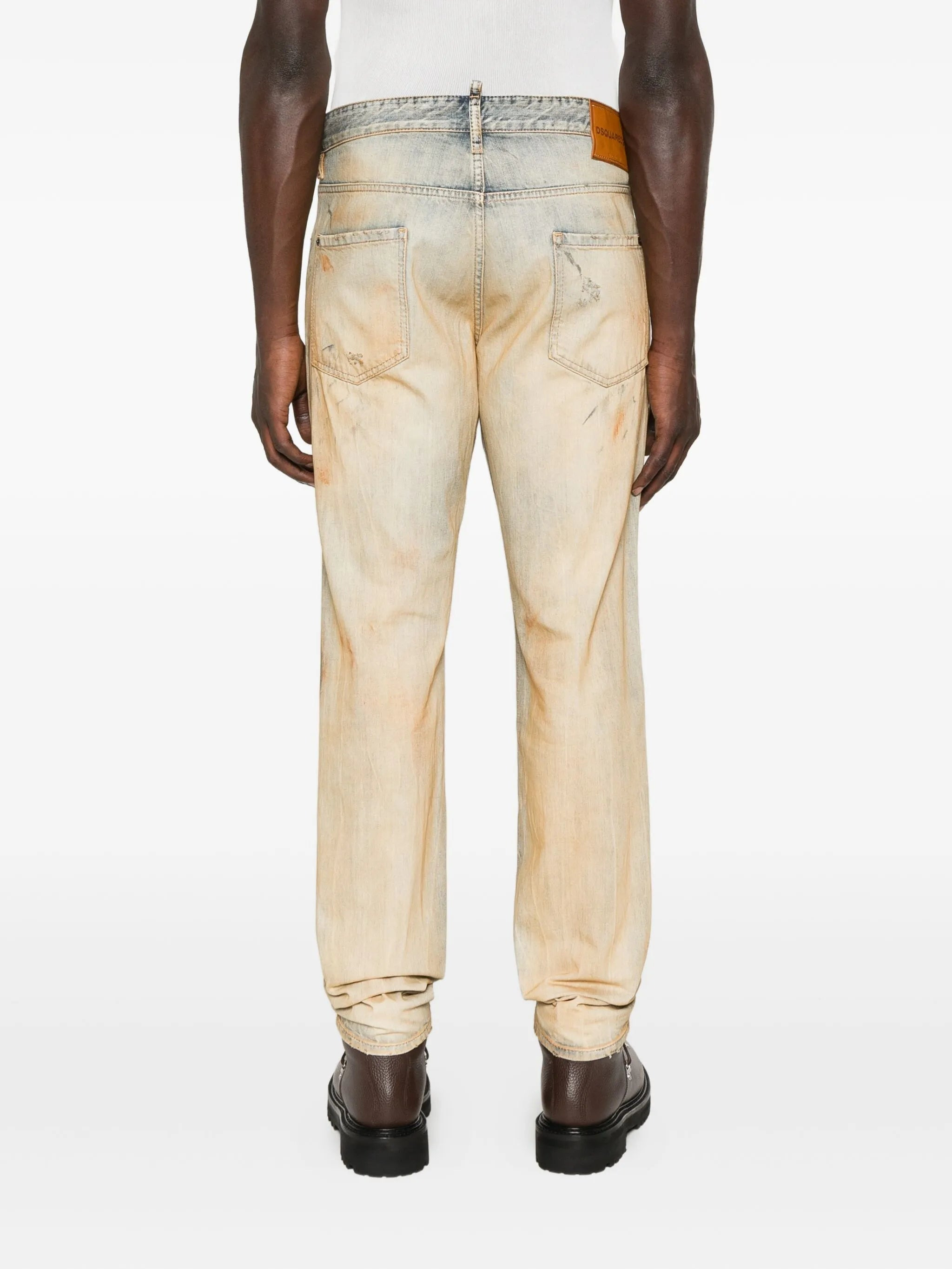 Dsquared2 Cool Guy Faded-effect Paint-splatter Jeans - 2