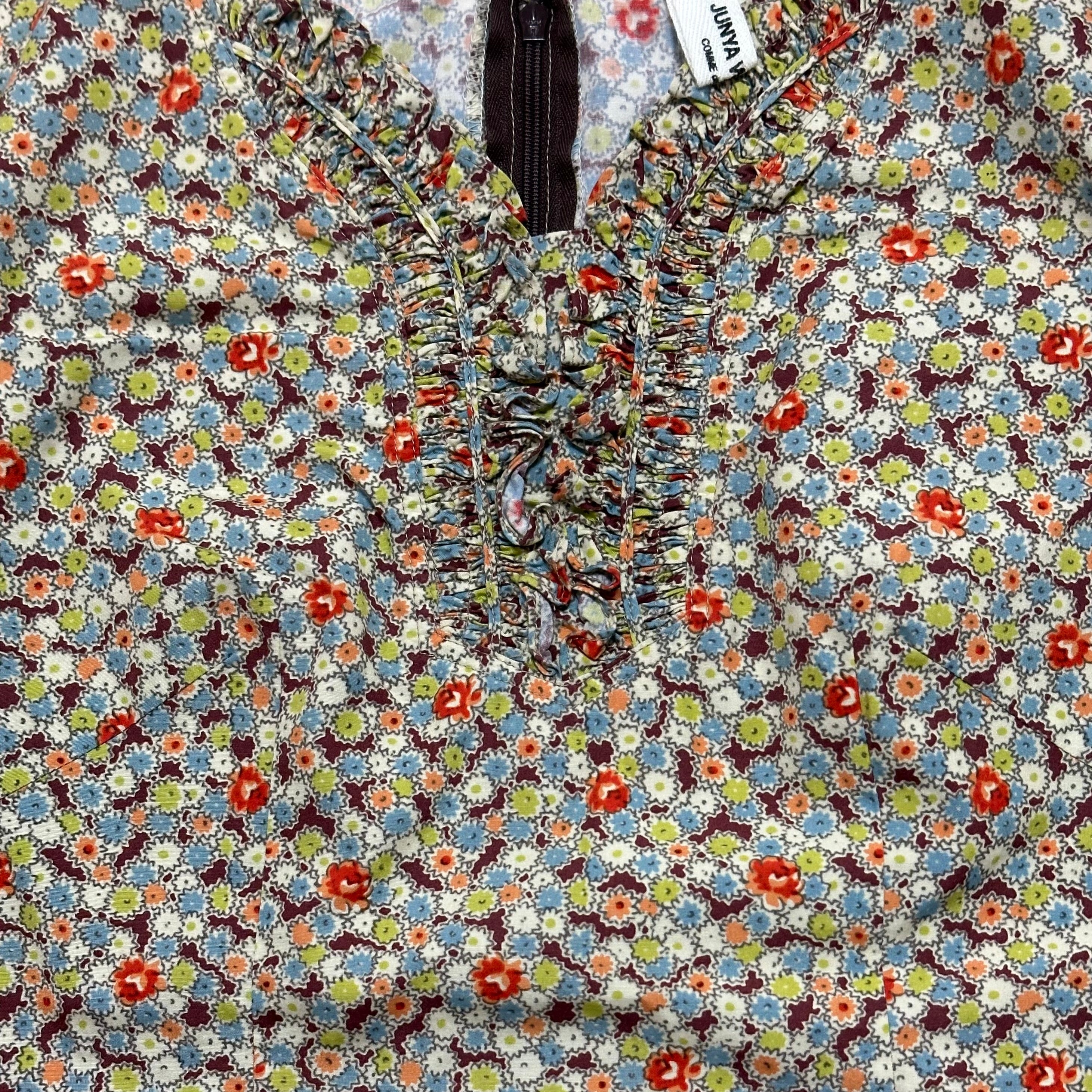 JUNYA WATANABE Spring Summer 2002 Floral Print Blouse - 3