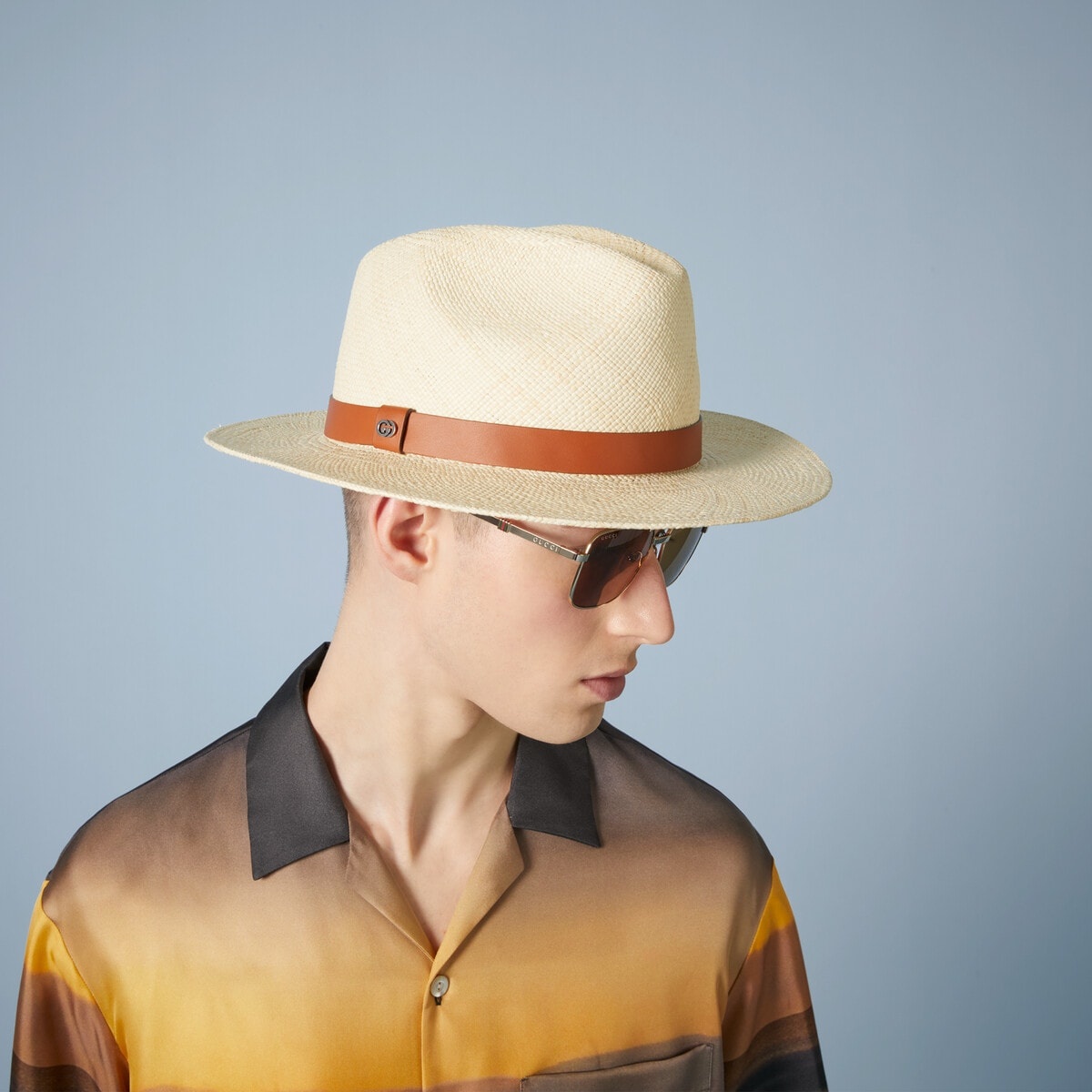 Raffia wide-brimmed hat - 3