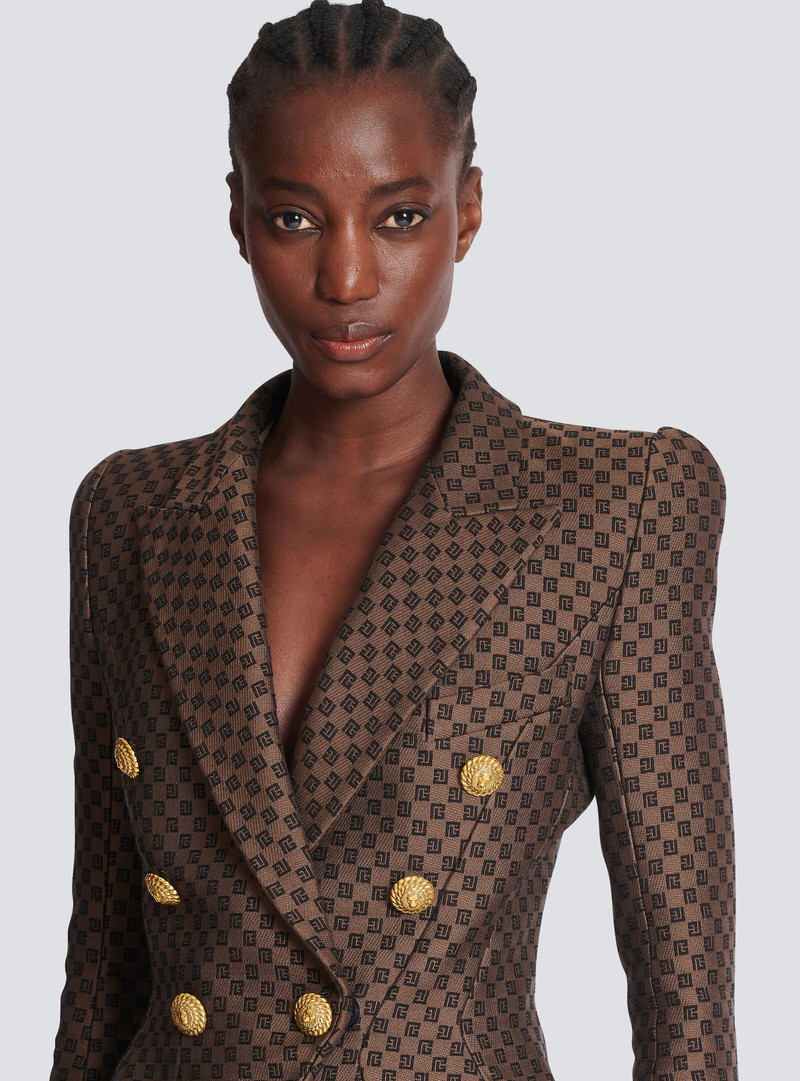 Mini monogram jacquard jacket 6