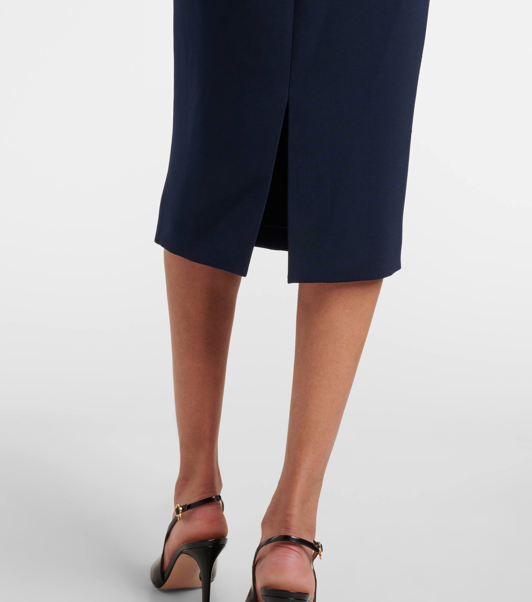 Penny caped midi dress - 6