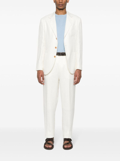 Brunello Cucinelli single-breasted two-piece suit outlook