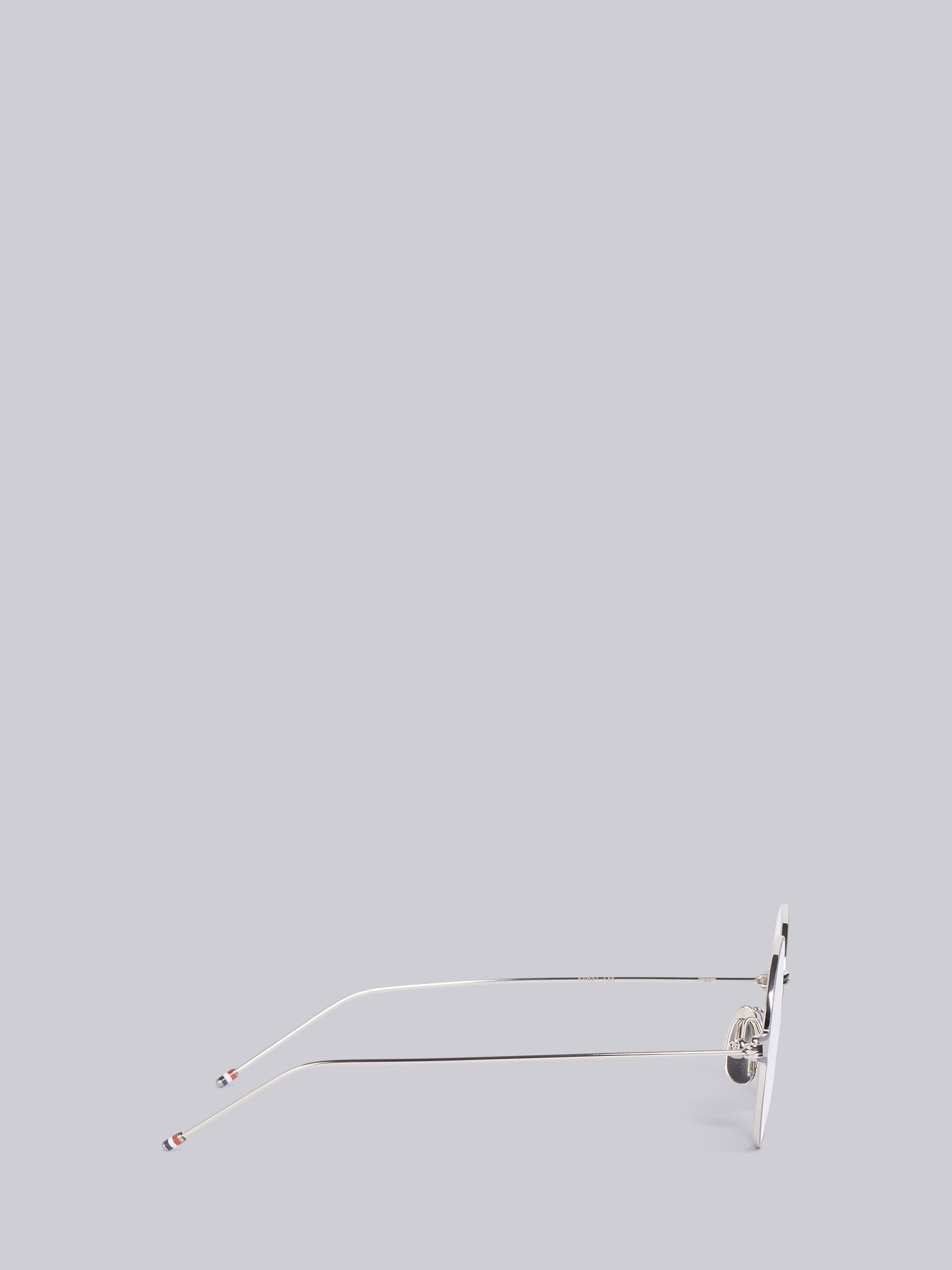 TB915 - Silver Round Eye Glasses - 3