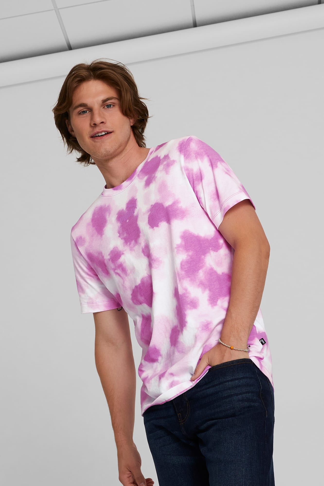 Cloud Tie Dye Men's Tee - 3