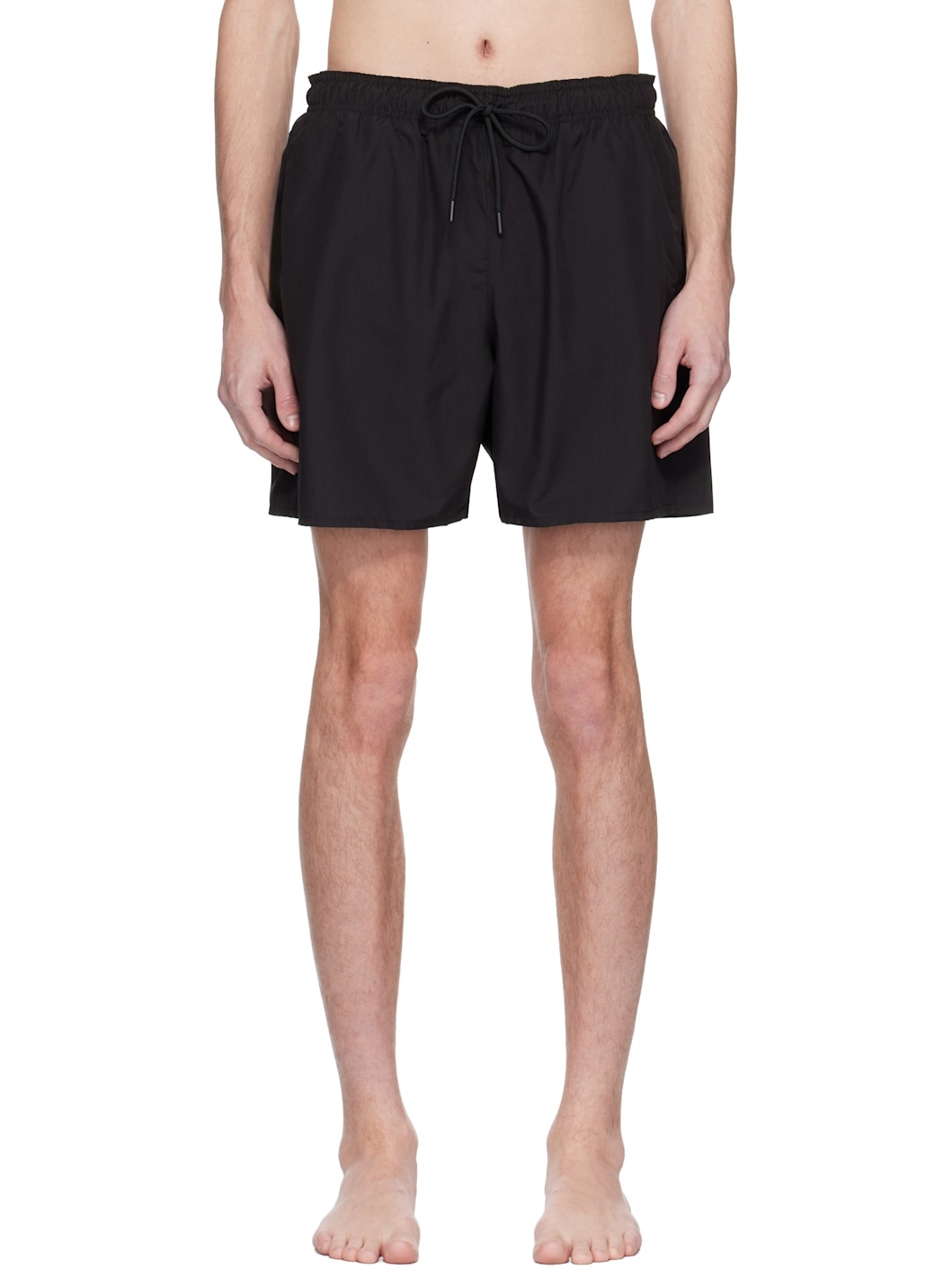 Black Quick-Dry Swim Shorts - 1