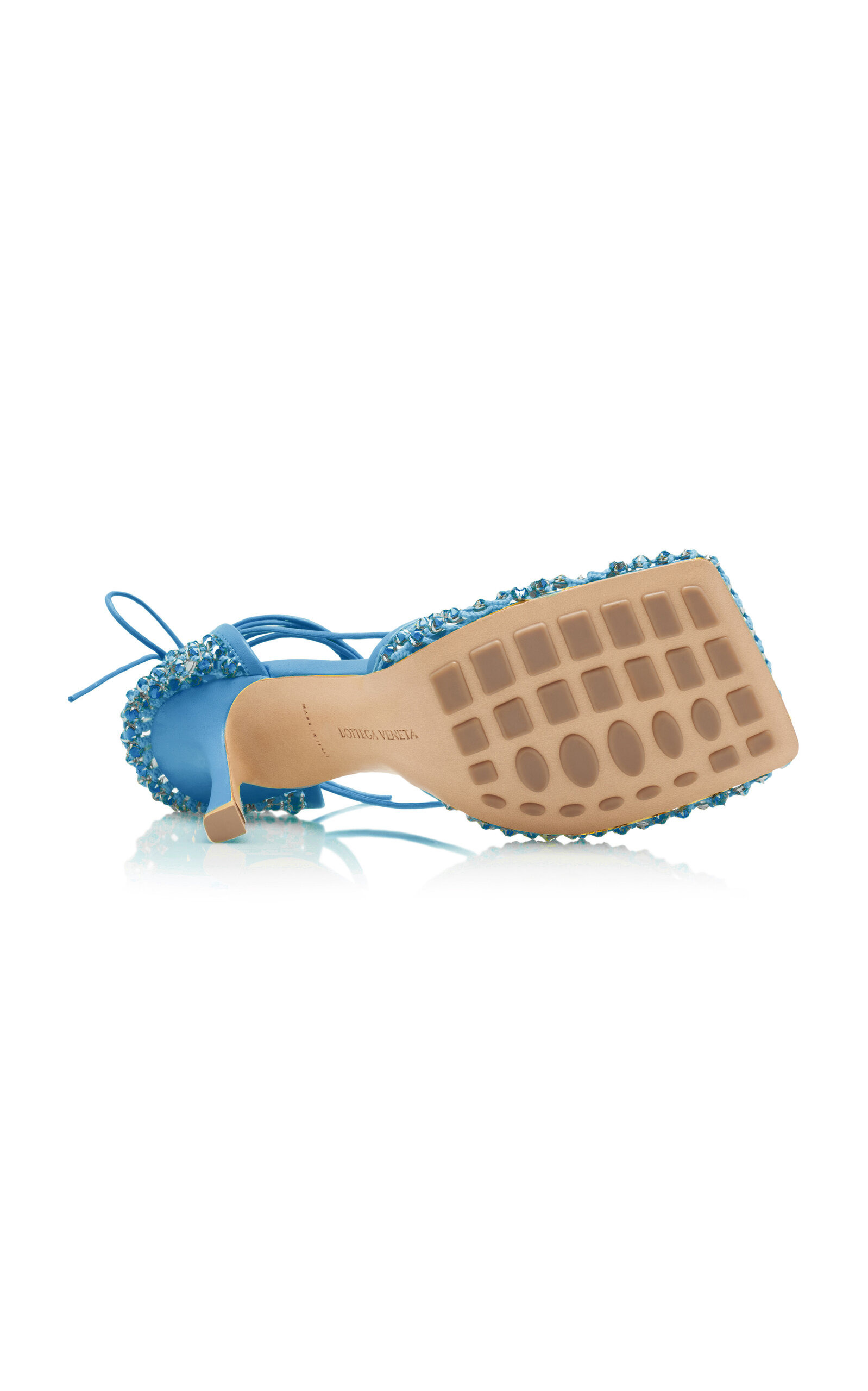 Sparkle Stretch Sandals blue - 5