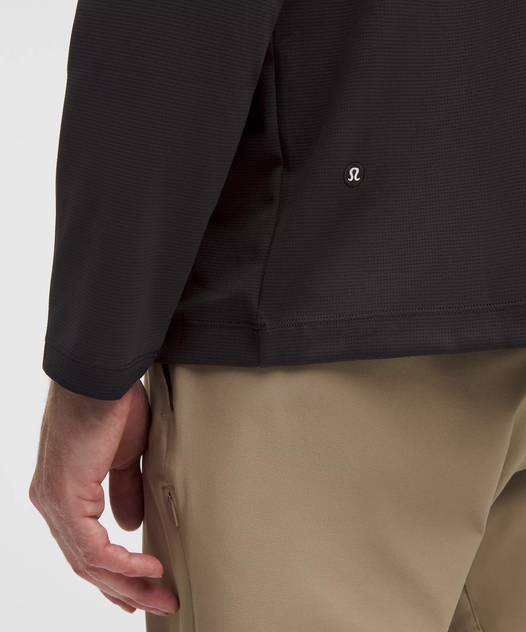 Relaxed-Fit Long-Sleeve Golf Polo Shirt - 5