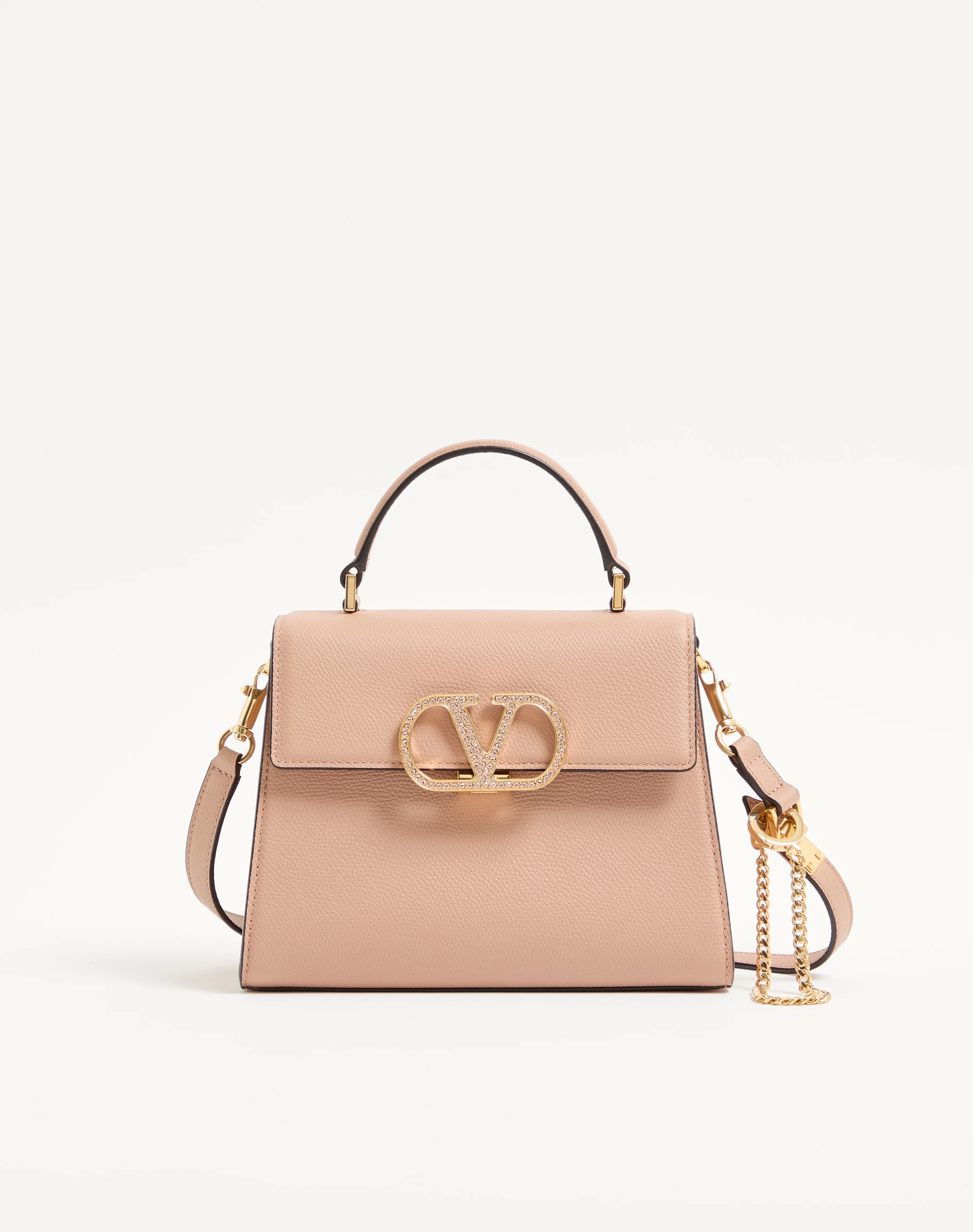 SMALL VSLING HANDBAG WITH JEWEL LOGO - 1