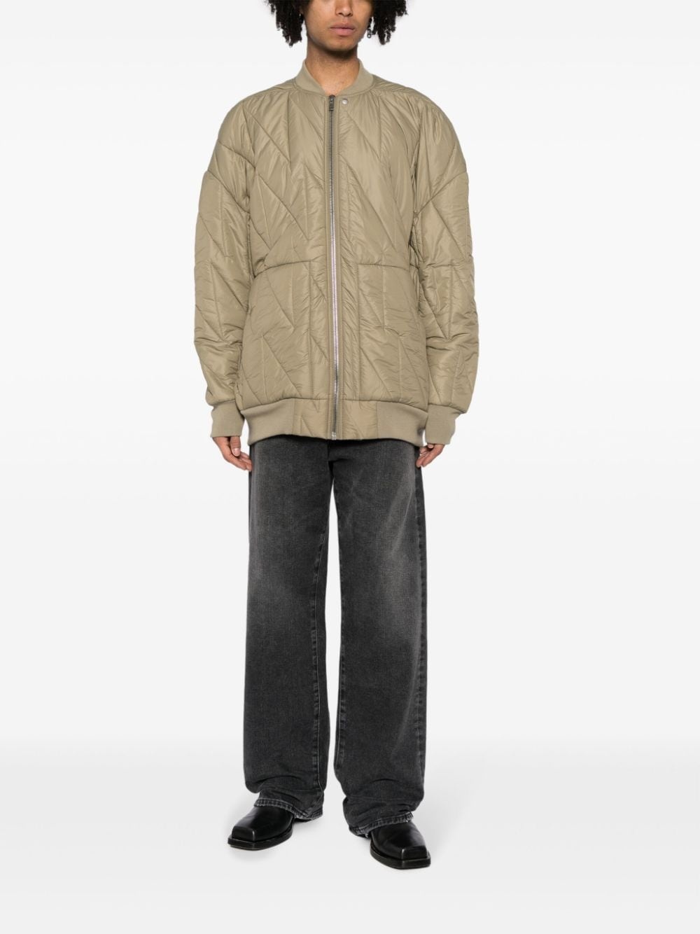 quilted bomber jacket - 2