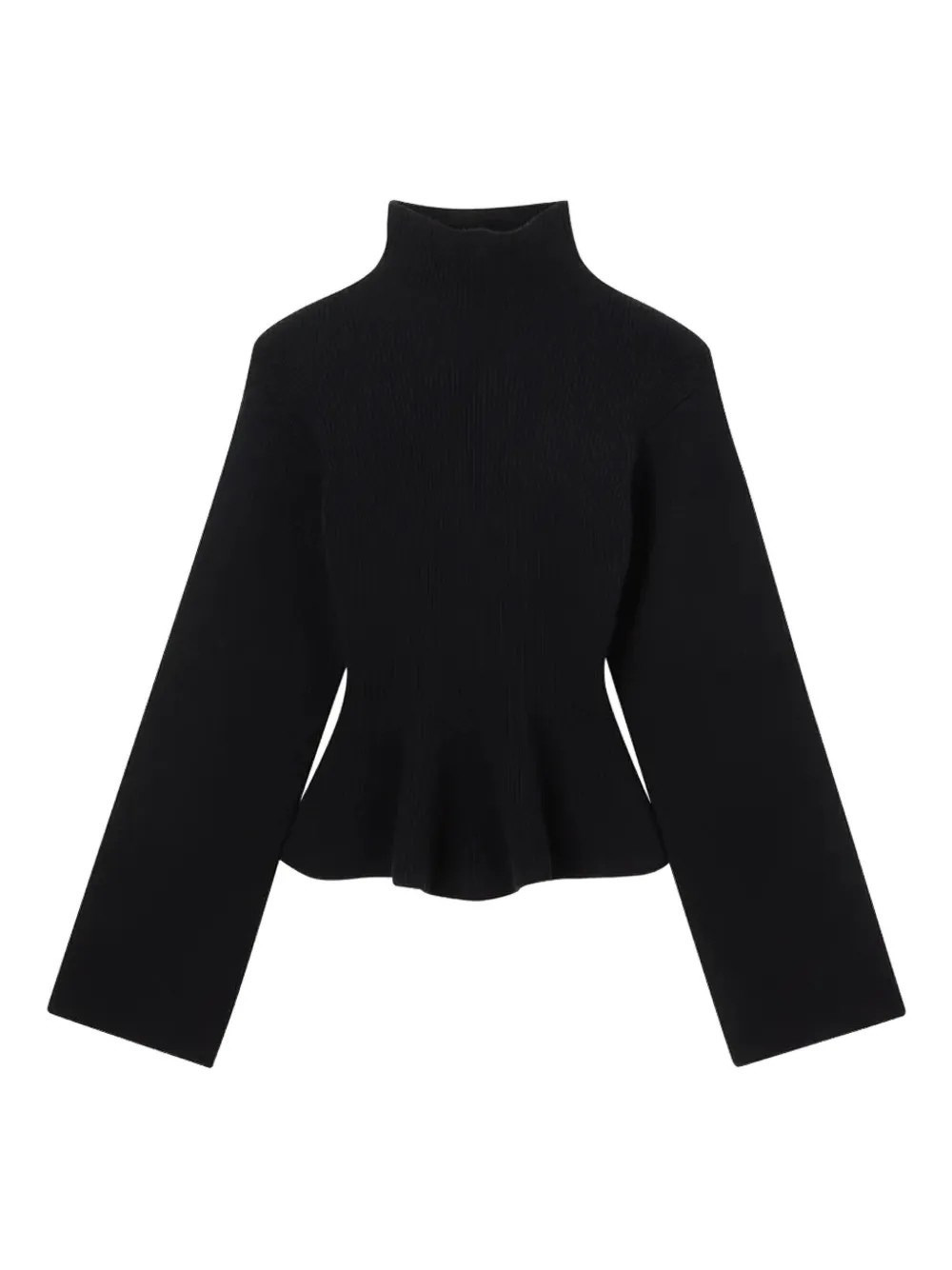 RIBBED TURTLE NECK - 2