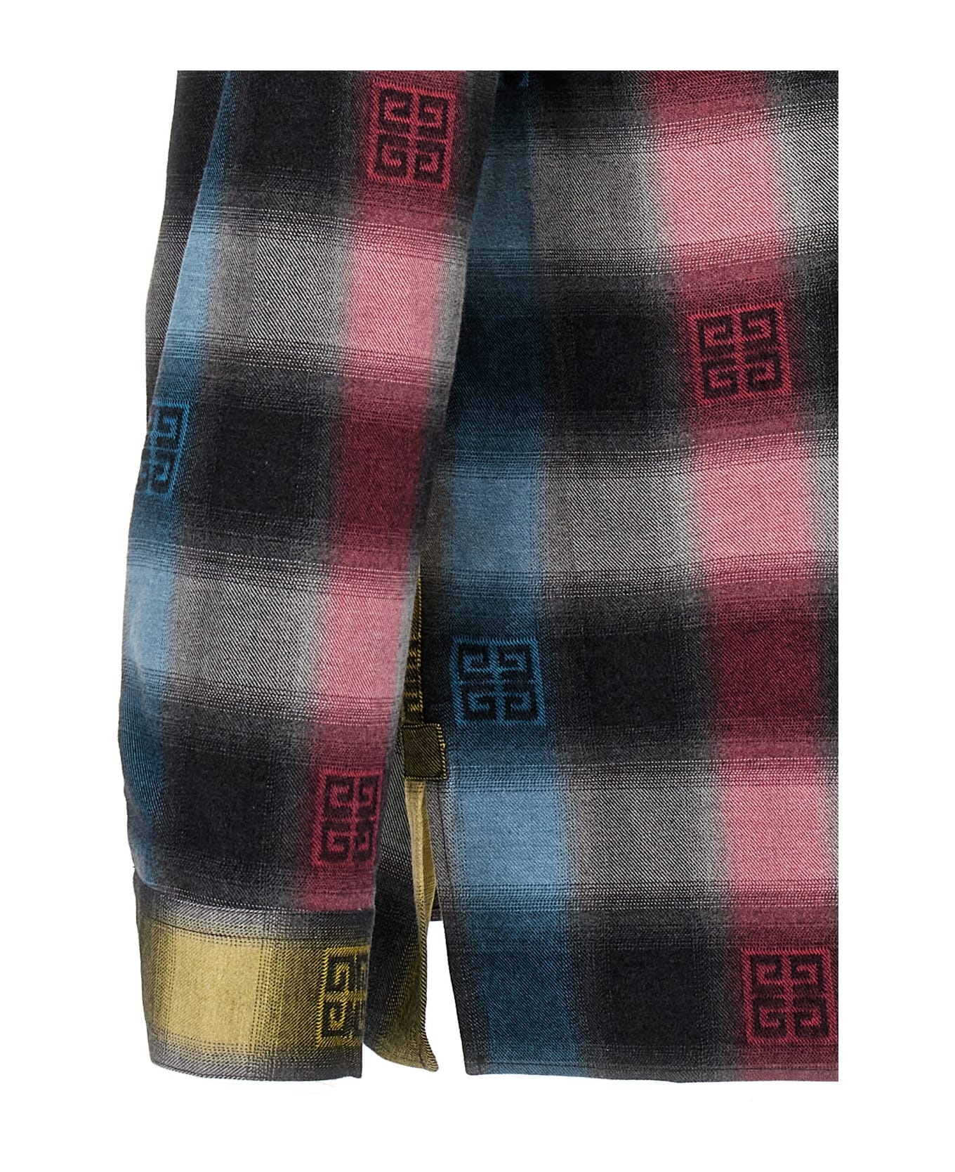 Logo Check Shirt - 4