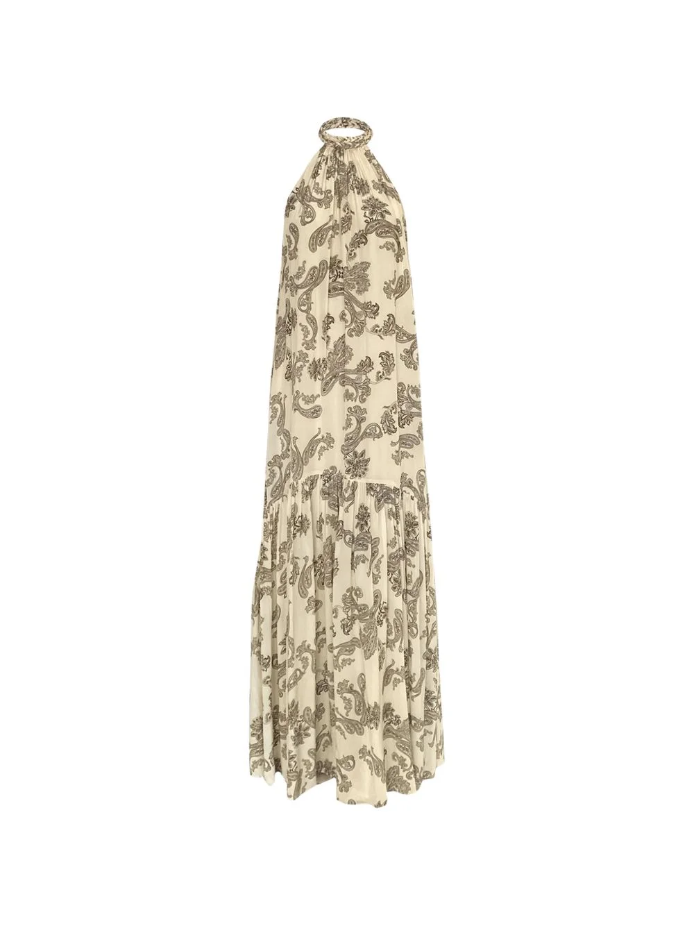 paisley-print halterneck maxi dress - 1