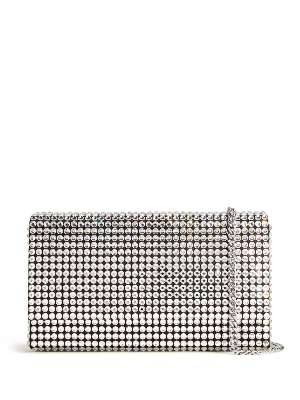 mini Paloma crystal-embellished clutch bag - 1