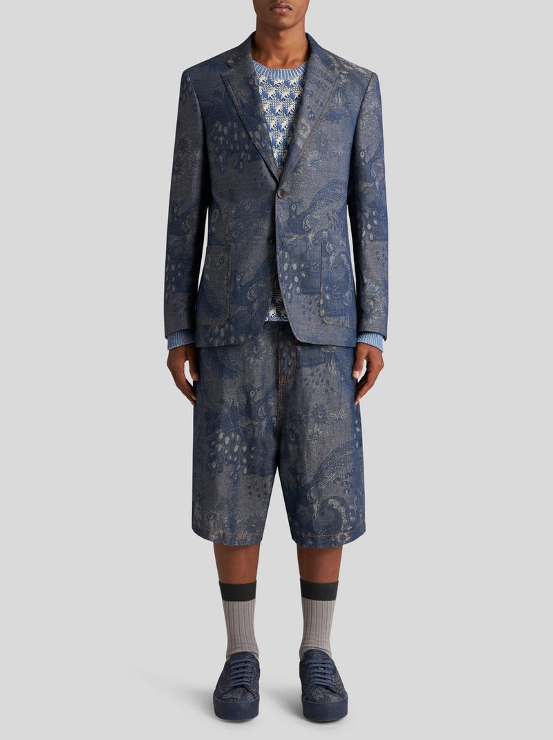 JACQUARD DENIM BLAZER 4