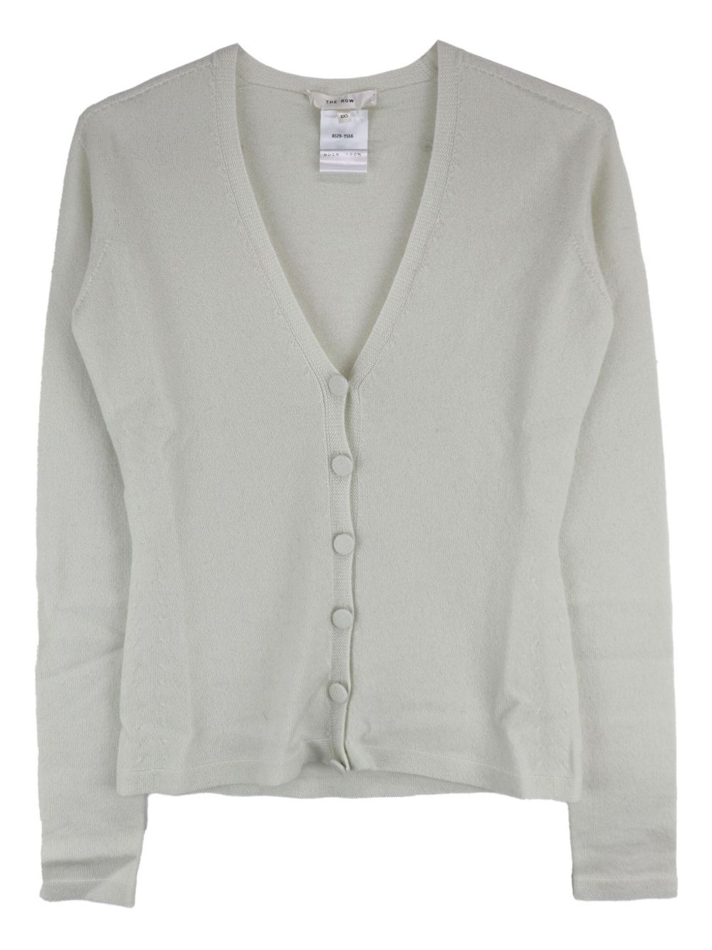 button-front cashmere cardigan - 1