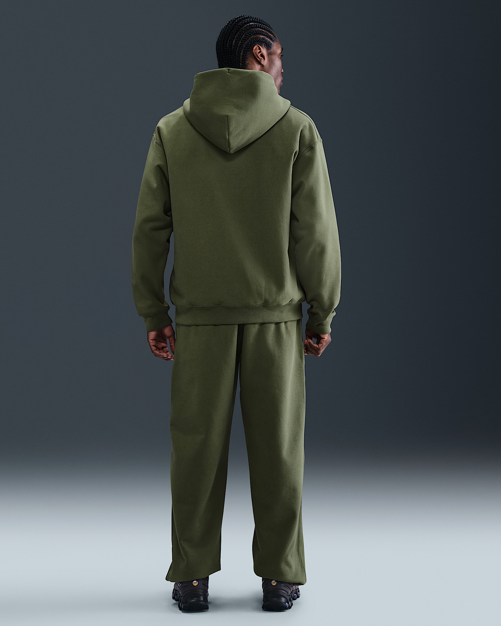 Nike Solo Swoosh Men's Full-Zip Fleece Hoodie - 5